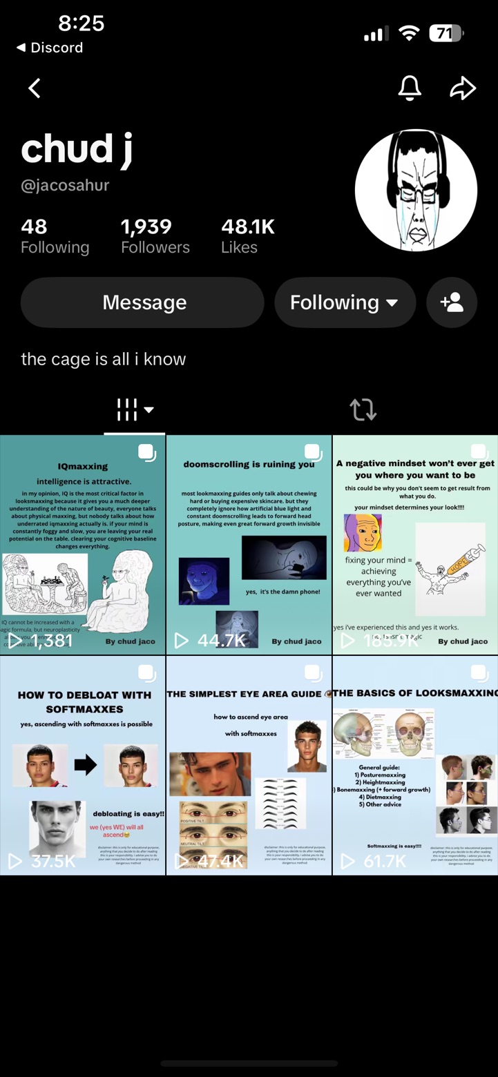 A TikTok account found with ScrollShow